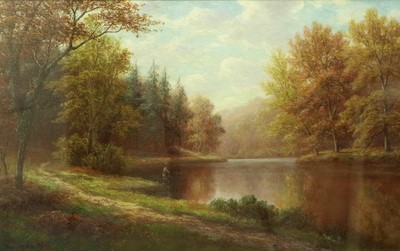 Lot 610 - William Mellor (1851-1931) "On the Nidd,...