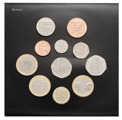 Lot 352 - 2009 UK Brilliant Uncirculated Coin Set, 11...