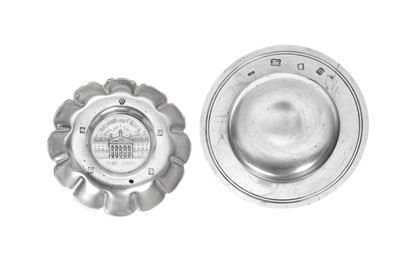 Lot 68 - An Elizabeth II Silver Dish and an Irish Silver Dish