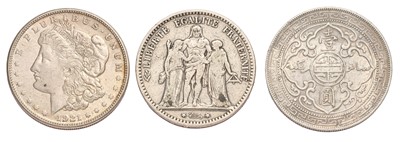 Lot 116 - British Trade Dollar, 1901B, Bombay Mint...