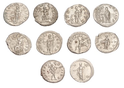 Lot 7 - 10x Roman Imperial Denarii, all 3rd-century...