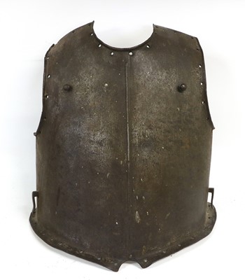 Lot 172 - A 17th Century Continental Heavy Iron Breast...