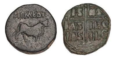 Lot 9 - Roman Provincial, Augustus, Spain, Celsa, AE...