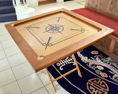 Lot 1286 - A Toogood's Carrom Games Table, with counters...