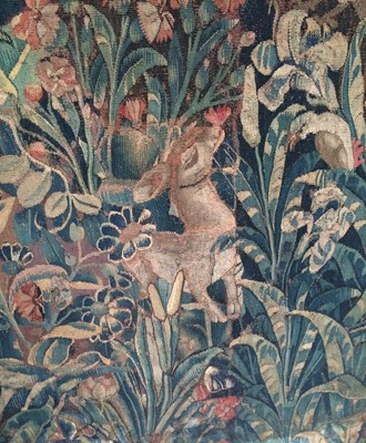 Lot 174 - Franco-Flemish Mille Fleur Tapestry, 16th...