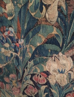 Lot 174 - Franco-Flemish Mille Fleur Tapestry, 16th...