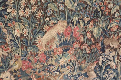 Lot 174 - Franco-Flemish Mille Fleur Tapestry, 16th...