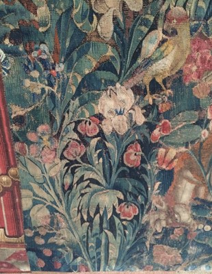 Lot 174 - Franco-Flemish Mille Fleur Tapestry, 16th...