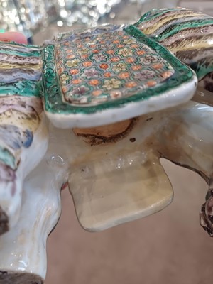 Lot 42 - A Chinese Porcelain Incense Burner, in the...