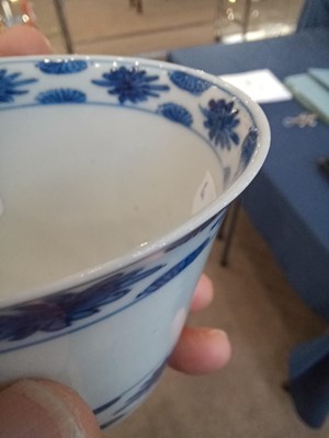 Lot 22 - A Chinese Porcelain Bell-Shaped Beaker, Kangxi,...