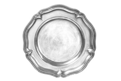 Lot A French Silver Second-Course Dish
