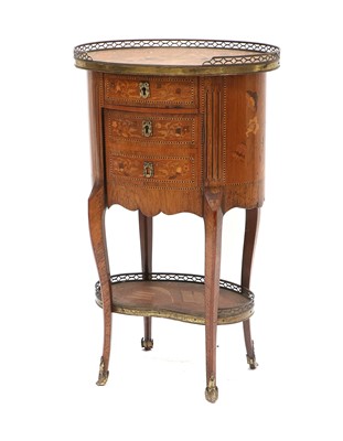 Lot 330 - A Late 19th Century French Louis XV-Style...