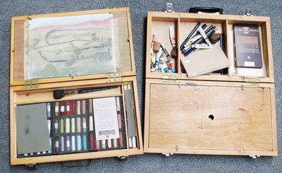Lot 202 - Two Artists Boxes