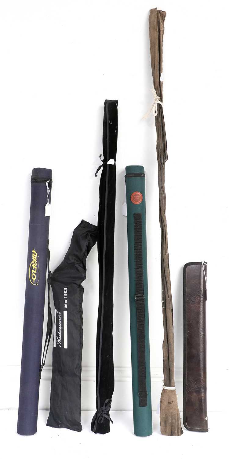 Lot 3105 - A Group of Various Fly Fishing Rods
