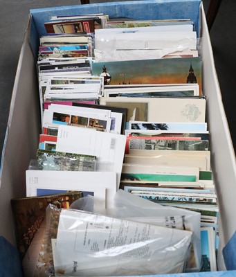 Lot 1244 - A Box of Modern Postcards, a wide variety,...