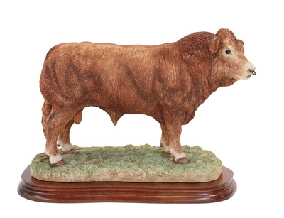 Lot 92 - Border Fine Arts 'Limousin Bull' (Style Two),...