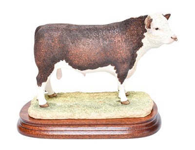 Lot 86 - Border Fine Arts 'Hereford Bull' (Style Two),...