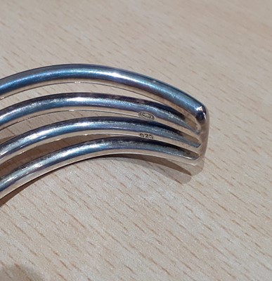 Lot 2008 - An 'Alliance' Bangle, by Georg Jensen formed...