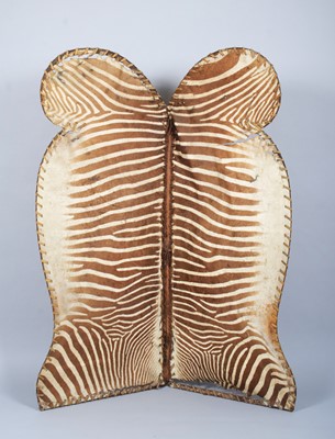 Lot 60 - Animal Furniture: A Grévy's Zebra Hide...