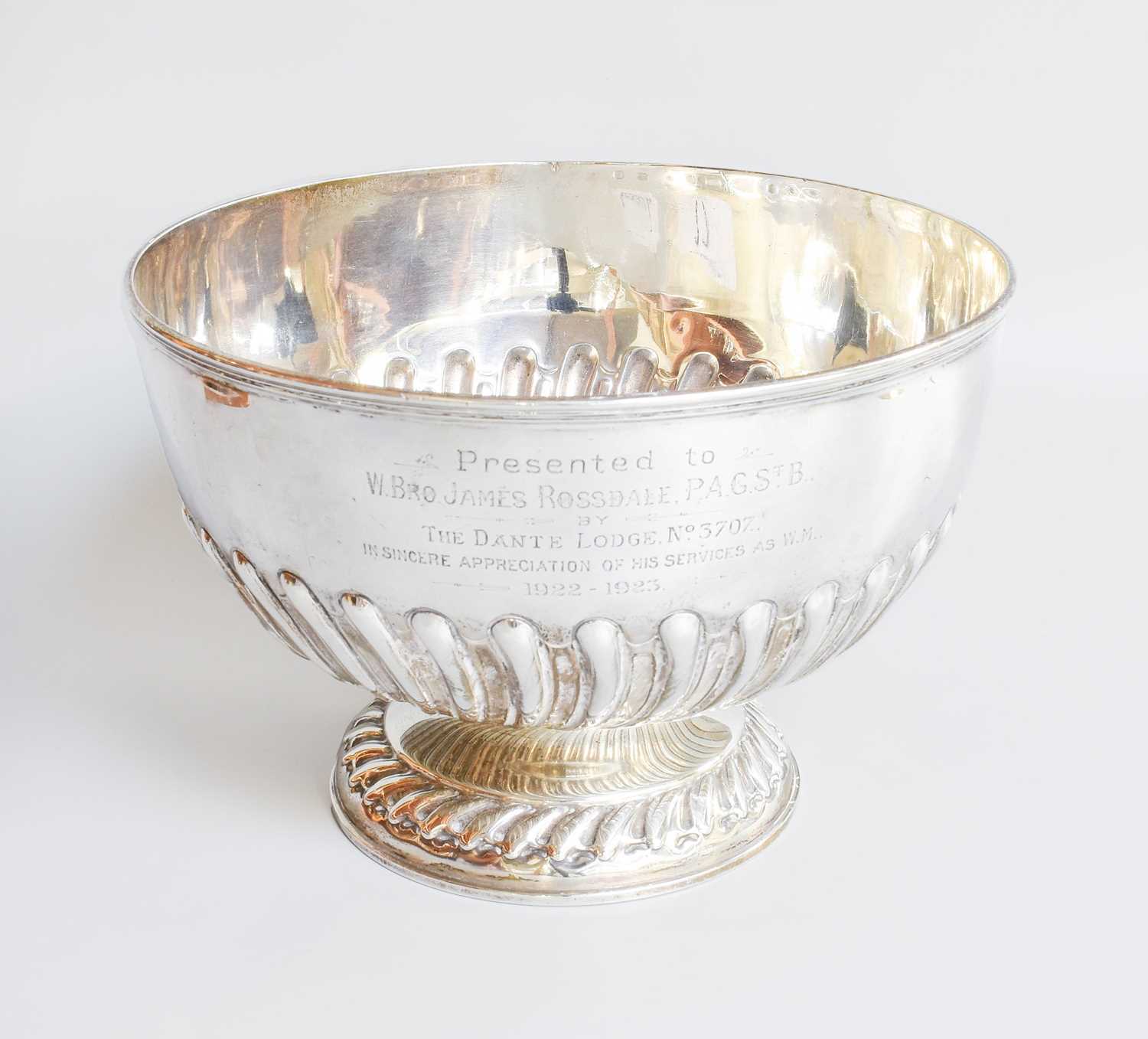 Lot 11 - A Victorian Silver Rose-Bowl, by William...