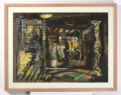 Lot 656 - Anthony Whishaw RA (b.1930) "Painting King and...