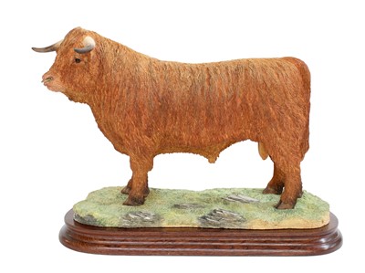 Lot 87 - Border Fine Arts 'Highland Bull', model No....
