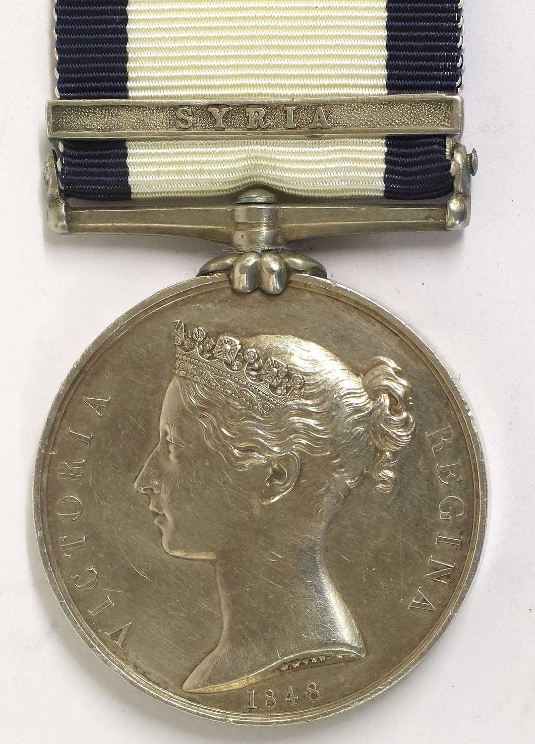 Lot 49 - A Naval General Service Medal 1793-1840, with...