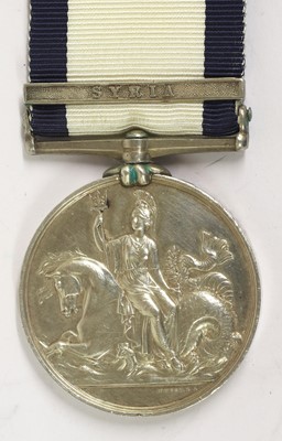 Lot 49 - A Naval General Service Medal 1793-1840, with...