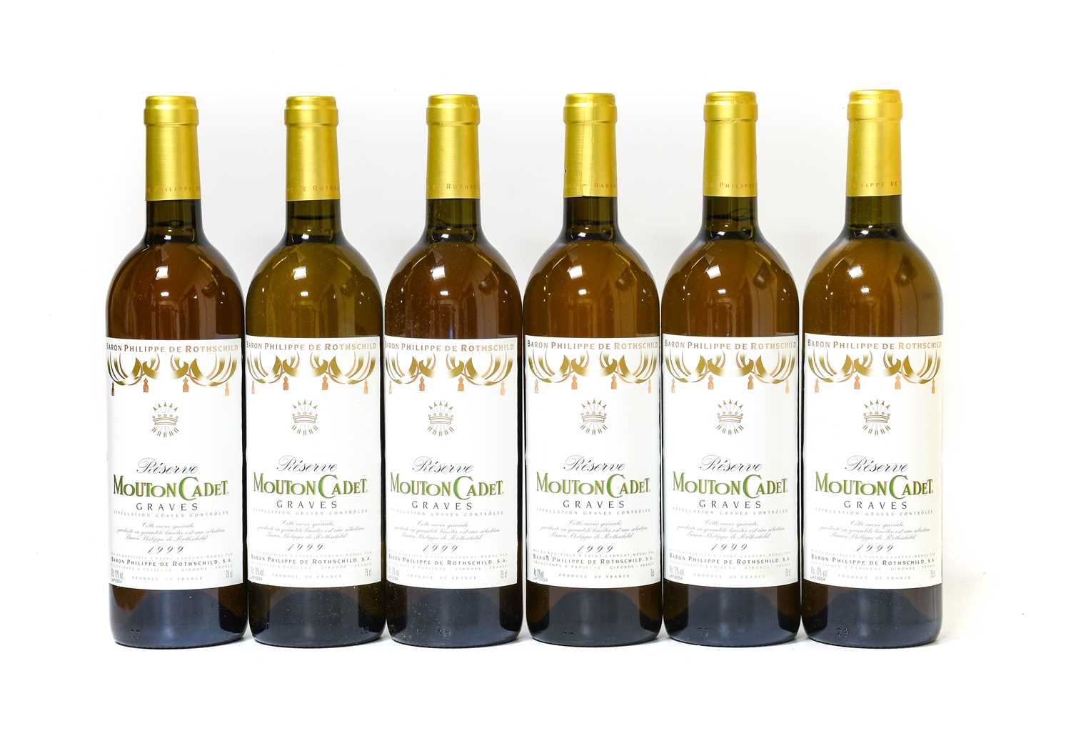 Lot 19 - Baron Philippe de Rothschild 1999 Mouton Cadet,...