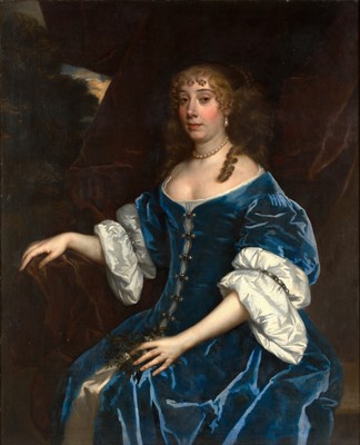 Lot 1154 - Circle of Sir Peter Lely (1618-1680) Portrait...