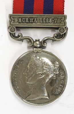 Lot 52 - An India General Service Medal 1849-95, with...