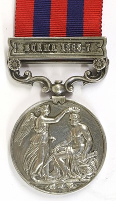 Lot 52 - An India General Service Medal 1849-95, with...