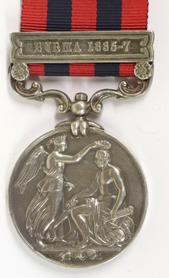 Lot 53 - An India General Service Medal 1849-95, with...