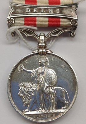 Lot 57 - An Indian Mutiny Medal 1857-59, with clasp...