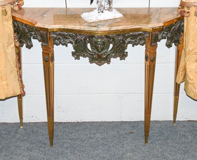 Lot 1346 - A 20th Century Giltwood Part-Painted...