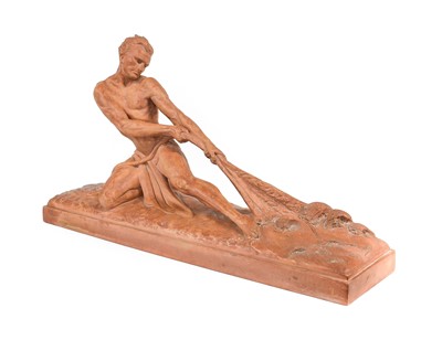 Lot 265 - Ugo Cipriani (1887-1960): A Terracotta Figure...