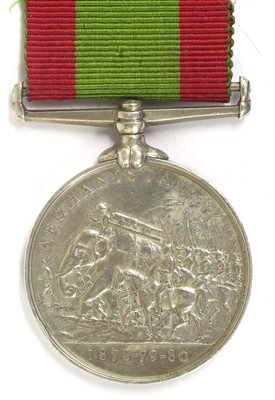 Lot 62 - An Afghanistan Medal 1878-80, awarded to Syce...