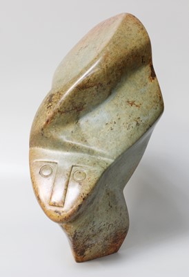 Lot 346 - Henry Munyaradzi, Shona carved opal stone...