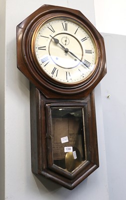 Lot 1396 - An American Ansonia Clock Co. Drop Dial...