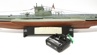 Lot 3200 - Kit Built 1:40 Scale Model Of U47 (Type VIIB U-Boat)