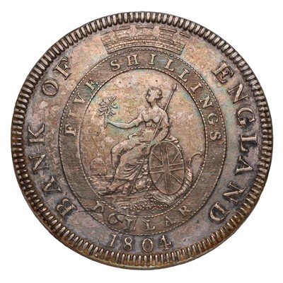 Lot 45 - George III, Bank of England, Dollar 1804, type...