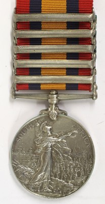 Lot 75 - A Queen's South Africa Medal 1899-1902, with...