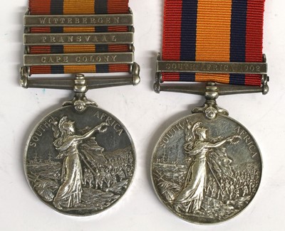 Lot 77 - A Queen's South Africa Medal 1899-1902, with...