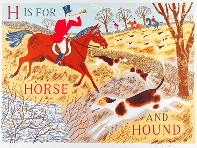 Lot 651 - Emily Sutton (Contemporary) "H is for Horse...