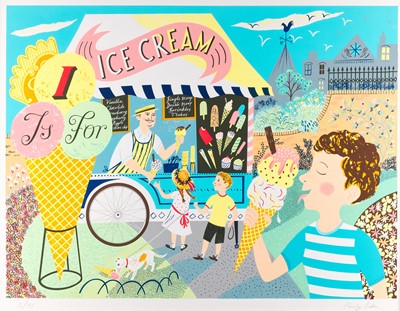 Lot 652 - Emily Sutton (Contemporary) "I is for Ice...