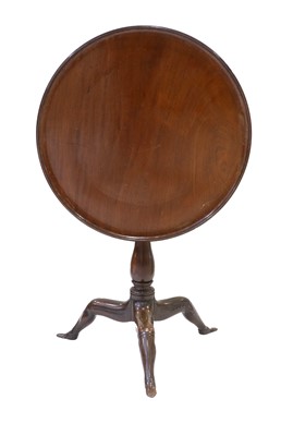 Lot 265 - ~ A George III Mahogany Manx-Style Tripod...