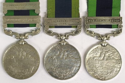 Lot 85 - An India General Service Medal 1908-35, Edward...