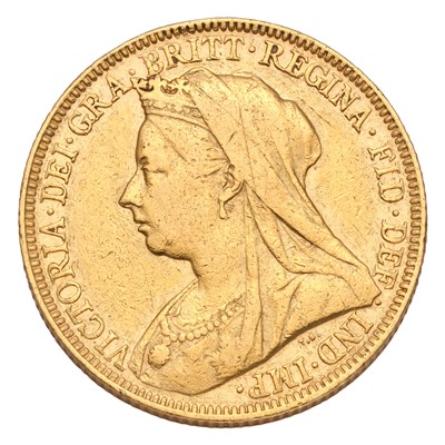 Lot 196 - Victoria, Sovereign 1894; fine