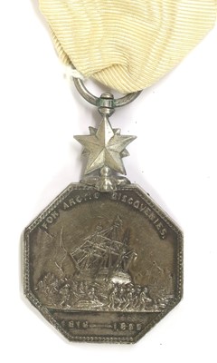 Lot 87 - An Arctic Medal 1818-1855, un-named as issued