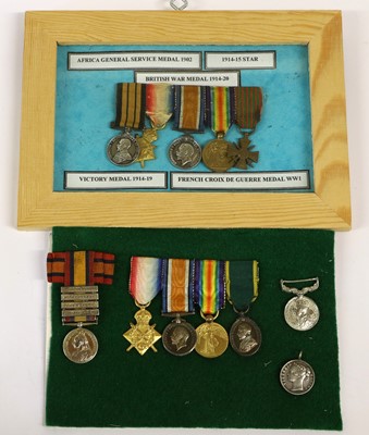 Lot 97 - A Collection of Twelve Miniature Medals,...